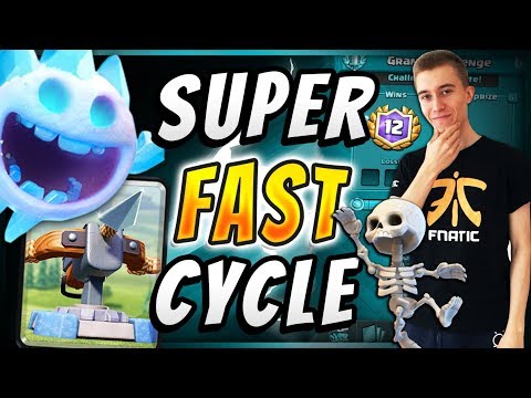 GLOBAL TOURNAMENT w/ 2.9 XBOW FAST CYCLE DECK! — Clash Royale
