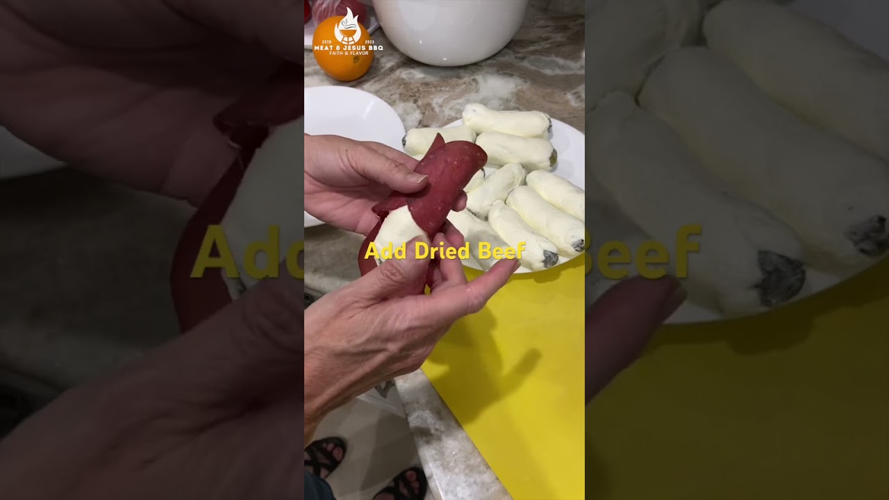 AMAZING Pickle Appetizer!  You gotta try this! #creamcheese #pickles #appetizer #creativeappetizers