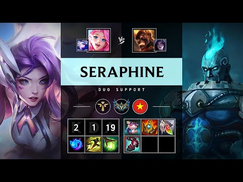 Seraphine Support vs Brand - VN Challenger Patch 25.04
