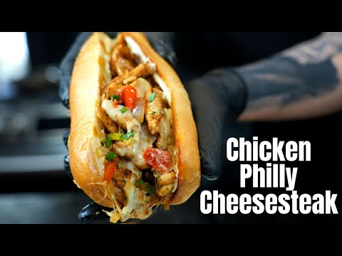 Make This With That Chicken Breast In Your Freezer! (Delicious Chicken Philly Recipe)