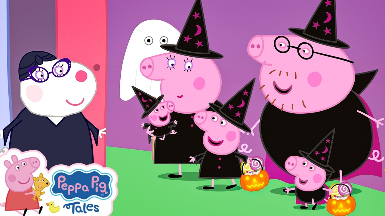 Evie Pig's Halloween Costume Chaos ✨ Kids Videos 🐽 Peppa Pig Full Episodes | All New Peppa Pig Tales