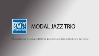 Modal Jazz Trio - Royalty-free Audiojungle