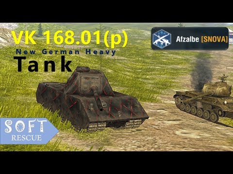 VK 168.01(p): New German Tier 8 (First look) | WoT Blitz