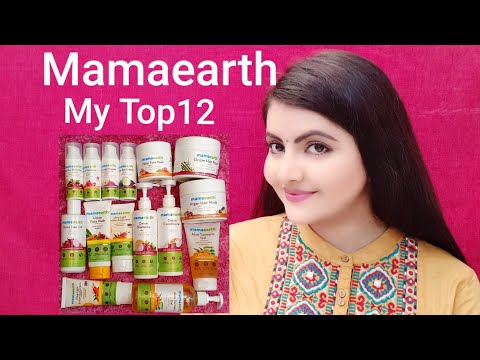 Mamaearth my top 12 products | RARA | skincare & haircare | Video
