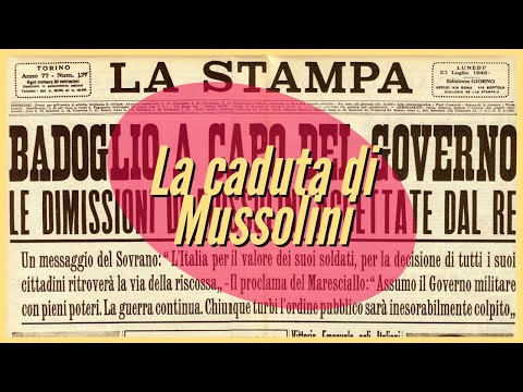 La caduta di Mussolini