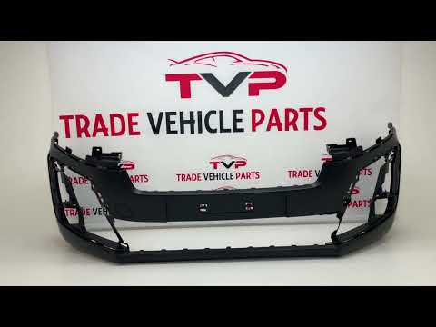 Fits Vauxhal Vivaro 2019- Front Bumper Primed Without PDC Or Washer Holes video