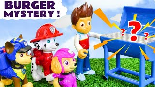 Can the Paw Patrol pups find the missing burgers?