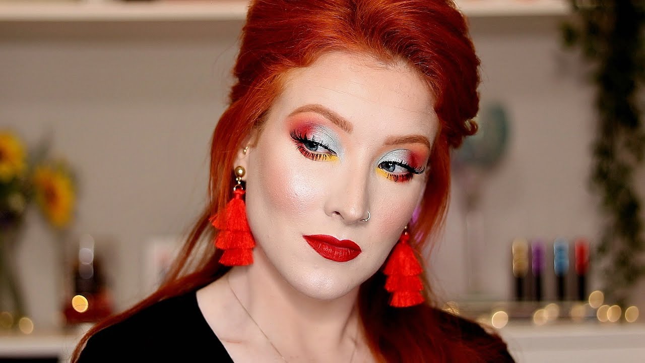 Fire and Ice Makeup Tutorial
