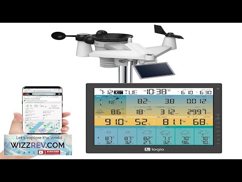 Logia 21-in-1 Wireless Weather Station with 7-in-1 Solar Sensor Array 6-Day Forecast Review