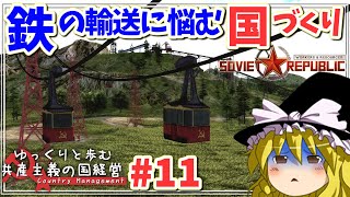 【Workers & Resources: Soviet Republic】#11 ゆっくりと歩む共産主義の国経営【ゆっくり実況】