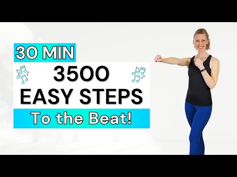 30 Min 🎶 3500 EASY STEPS Workout 🎶 Active Rest & Recovery Day | Beginner Walking for Weight Loss