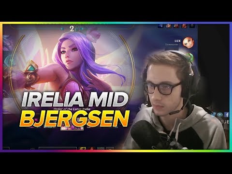 659. Bjergsen Irelia vs Lux Mid - Patch 8.9 Season 8 - BJERGSEN STREAM