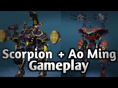 Scorpion Halo + Orkan Gameplay | War Robots (with Ao ming)
