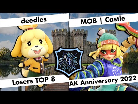 deedles (Isabella) vs MOB | Castle (Min Min) - Losers TOP 8 - AK Anniversary 2022