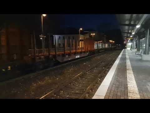 Der Eggerzug auf der Oberen Ruhrtalbahn im Januar 2021