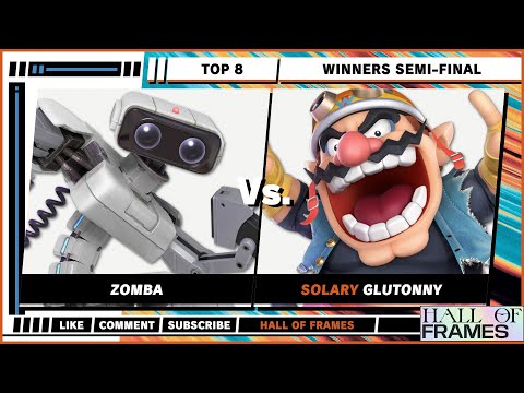 Hall of Frames - Winners Semi-Final - Zomba (R.O.B) VS Glutonny (Wario) - Super Smash Bros. Ultimate