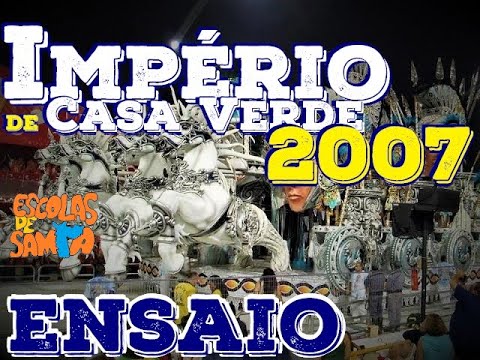 Império de Casa Verde 2007 - Bateria Barcelona do Samba - Ensaio Técnico #PioneiroNoVídeoDosBreques