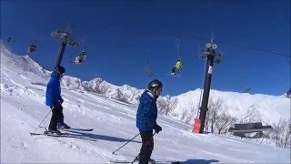 超　快晴の白馬五竜スキー場　ヒデとゲンチャン　2016年2月11日