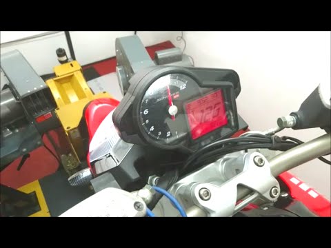 APRILIA SHIVER 750 TOP SPEED DYNO RUN