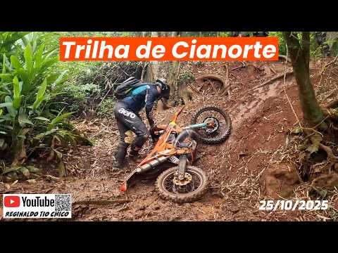 Trilha de Moto em CIANORTE hard enduro
