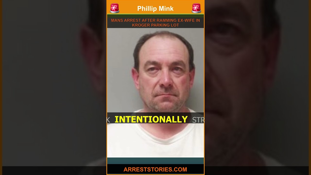 MANS ARREST AFTER RAMMING EX-WIFE IN KROGER PARKING LOT