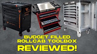 Budget pre-filled rollcab tool box review, Nurnberg, Widmann, Sitetools, US Pro. eBay Amazon.