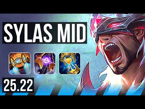 SYLAS vs YASUO (MID) | Legendary | EUW Diamond | 25.22