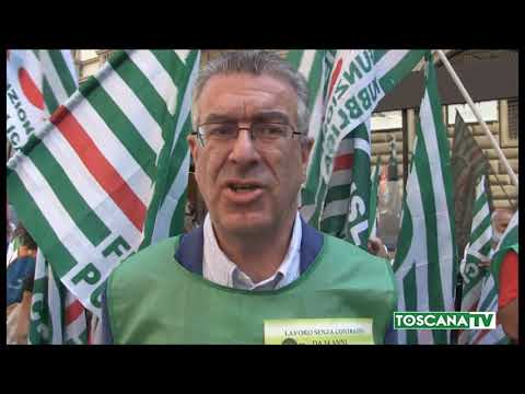 2020-09-16 FIRENZE - SANITA' PRIVATA,MANIFESTAZIONE DEI SINDACATI