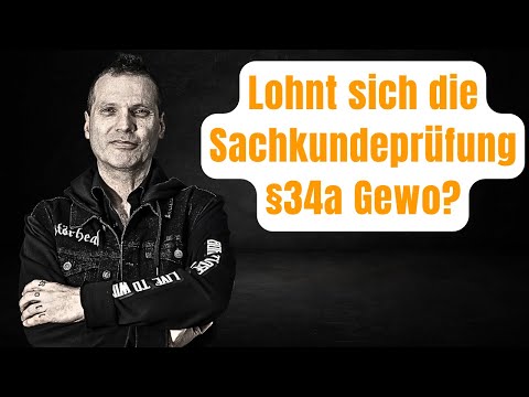 Oliver Dobisch: Lohnt sich die Sachkundeprüfung §34a GewO wirklich?