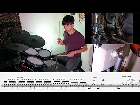 Drum Kit Grade 2 - Complete Workout (Rudimental Study For Grade 2 Trinity Drum Books)