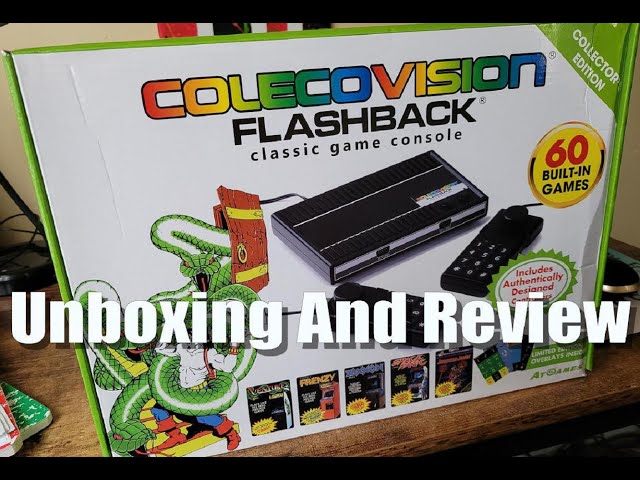 Vídeo relacionado con ColecoVision AtGames Flashback Classic Game Console by