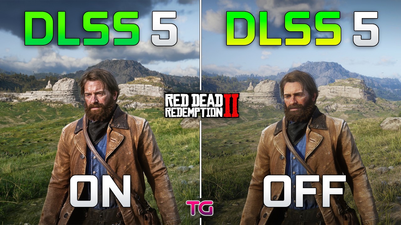 DLSS 5 Neural Rendering : ON vs OFF in Red Dead Redemption 2 | Graphics & FPS Comparison