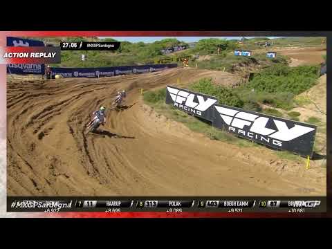 Geerts vs Benistant | MX2 Race 2 | MXGP of Sardegna 2022 #MXGP #Motocross