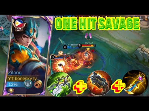 ZILONG NEW BURST BUILD DAMAGE ONE HIT DELETE SAVAGE
