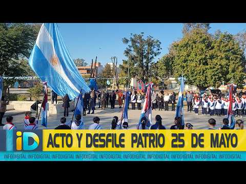 25 DE MAYO 2026, ACTO Y DESFILE CÍVICO MILITAR EN PASCANAS