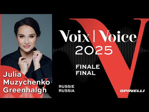 CMIM 2025 Voix | Voice - Julia Muzychenko-Greenhalgh : Massenet, Rimski-Korsakov, Verdi
