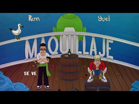 Renn, Yexel - MAQUILLAJE (Official Lyric Video)