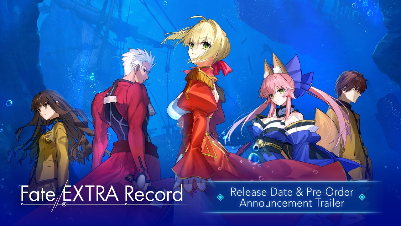 Video de YouTube: Fate/EXTRA Record fija su fecha de lanzamiento para el 28 de enero de 2027