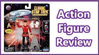 Captain Spock Classic Star Trek Movie Series Wrath of Khan Action Figure Toy Review