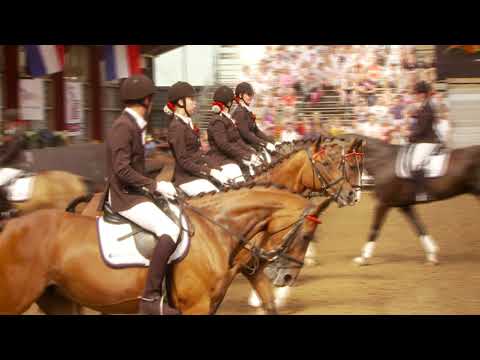 MONTAGE NK carrousel 2018 paarden - Carrouselgroep Zeewolde