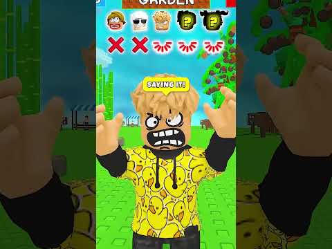 DON'T SAY JANDEL NAME AND WIN A DISCO BEE IN GROW A GARDEN!🏓 #shorts