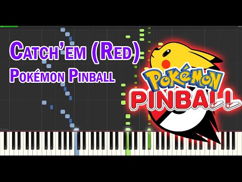 [Synthesia] Pokémon Pinball - Catch'em & Evolution Mode (Red Field)