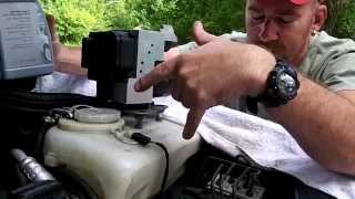 Mercedes ABS pump removal/replacement