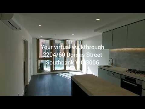Virtual Walkthrough | 2204A/60 Dorcas Street, Southbank VIC 3006 (2B 2B 1C)