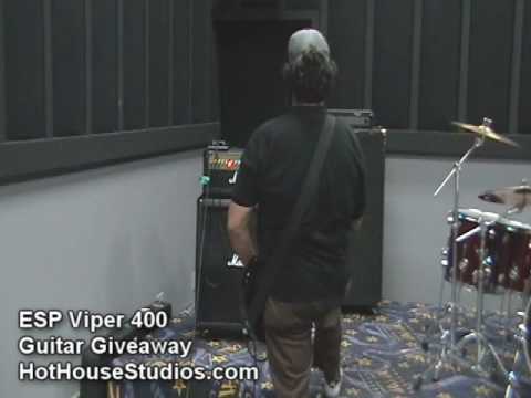 ESP Viper Guitar Giveaway | Hothouse Rehearsal Studios | Eddie Solis of Its Casual