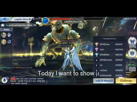 [Saint Seiya Awakening] Legion boss 94M damage!!!