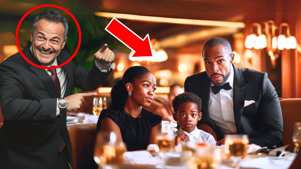 White Millionaire Humiliates Black Family at Luxury Restaurant. Then the Waiter Hands Him a Note…
