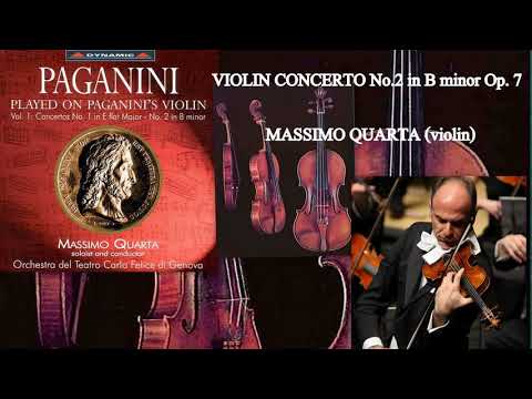Niccolò Paganini: Violin Concerto No.2 in B Minor, Op.7, MS 48, Massimo Quarta (violin)