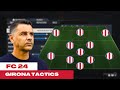 How to play like Michel's Girona in EAFC 24?