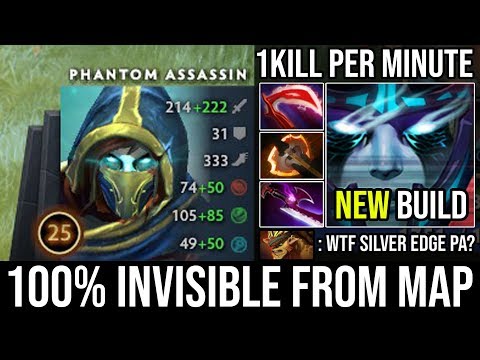 OMG 1Kill Per Min Battlefury PA + 100% Invisible From the Map with Silver Edge 1Crit K.O DotA 2